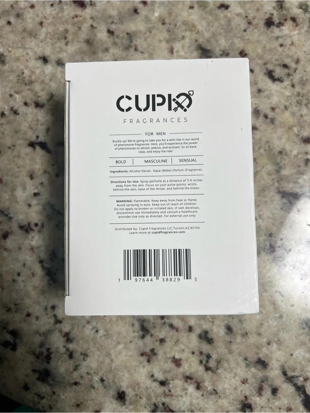 Cupio Kids Hypnosis Body Mist - White & Blue Artwork